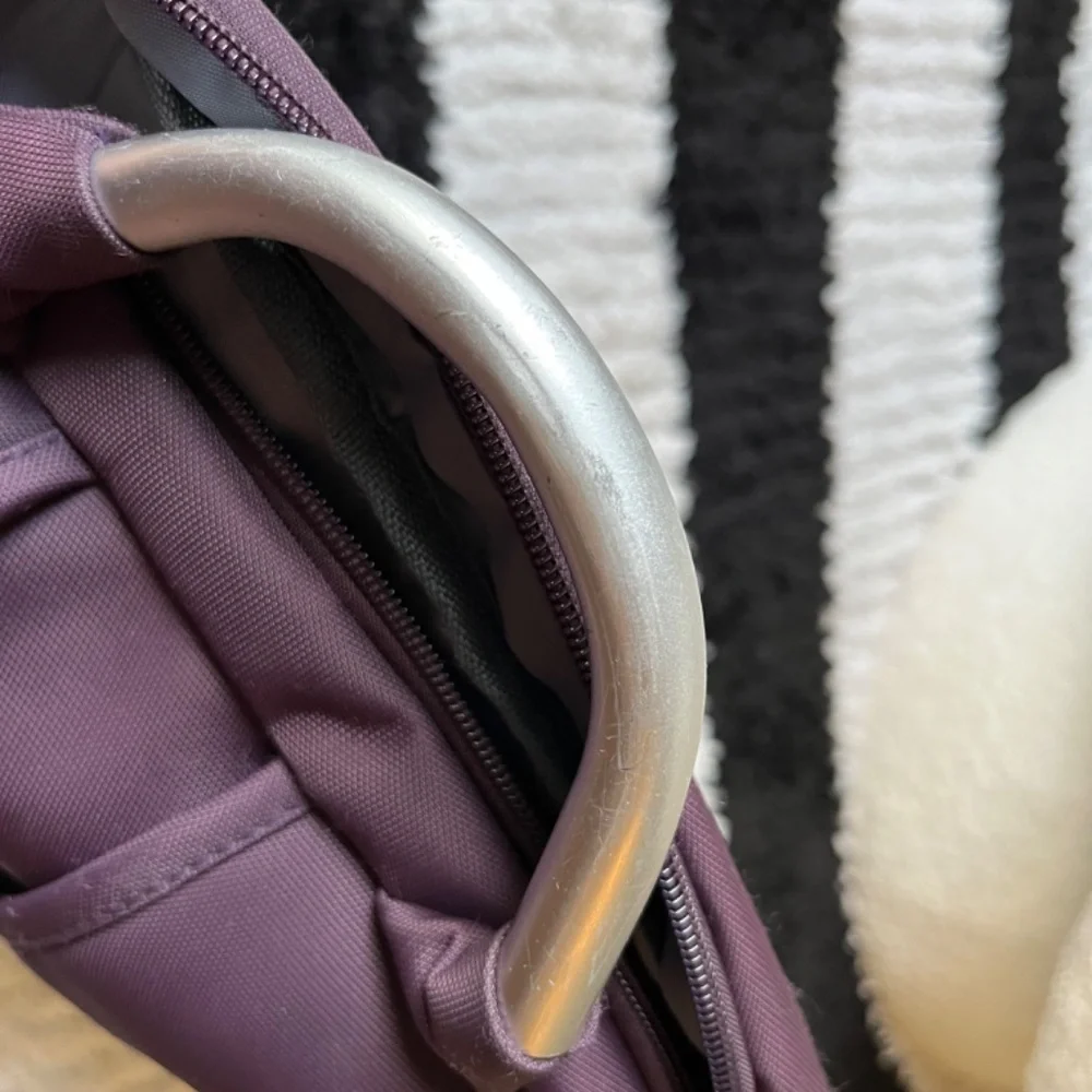Water-resistant Purple Computer Backpack - Picture 6 of 8